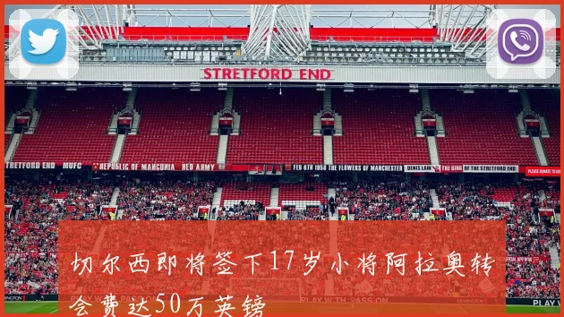 切尔西即将签下17岁小将阿拉奥转会费达50万英镑
